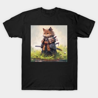 Samurai Kitty T-Shirt